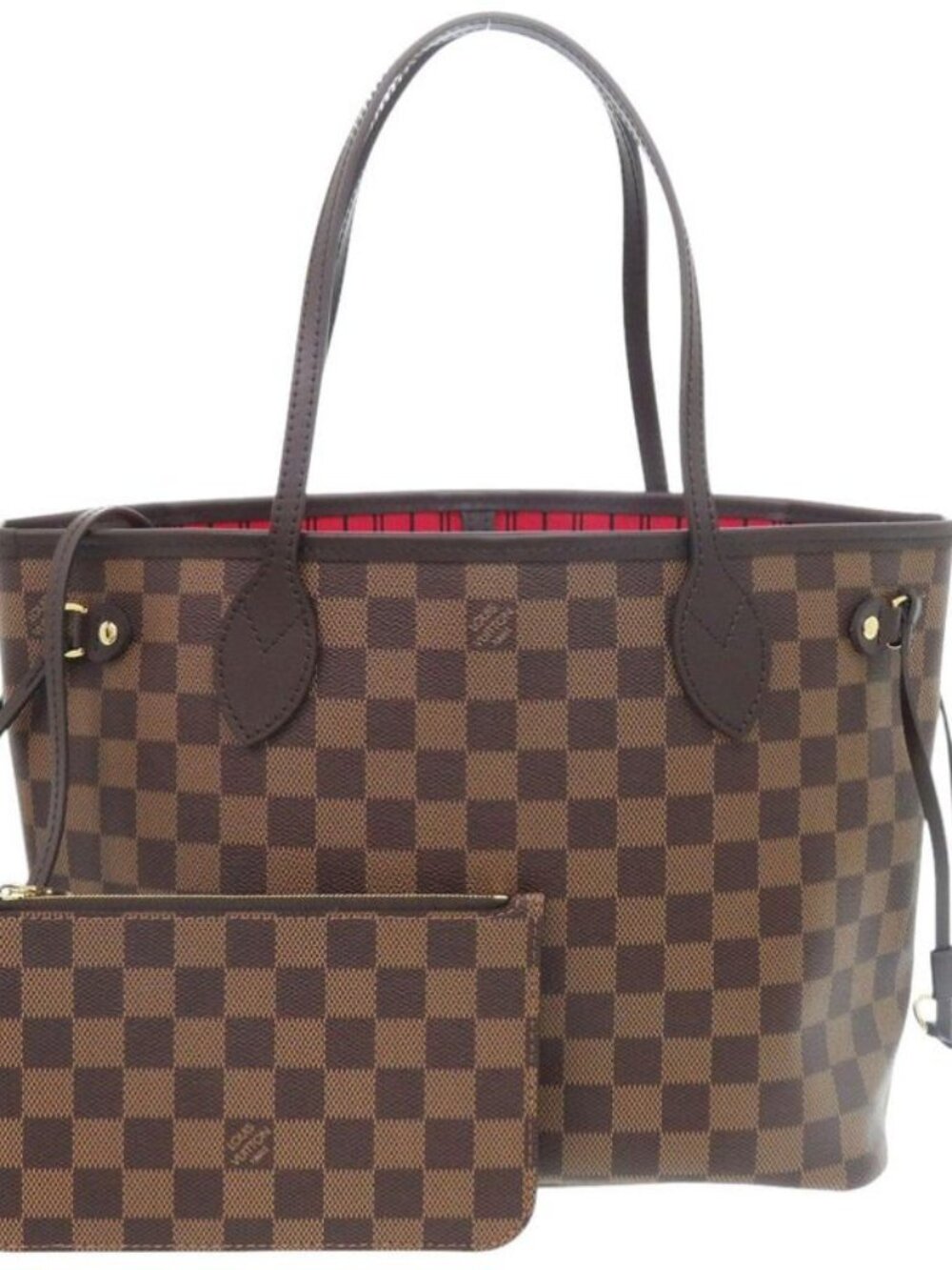 Louis Vuitton New Shape Neverfull PM Damier Tote Bag 0399